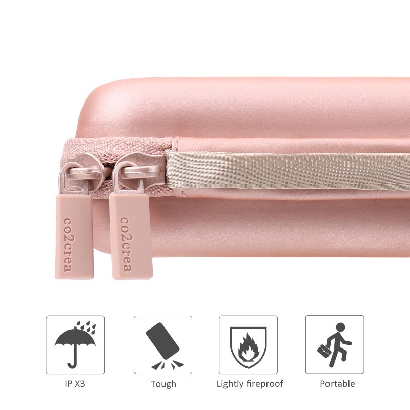 co2CREA Hard Case Replacement for Canon Ivy 2 Mobile Mini Ivy CLIQ CLIQ+ CLIQ 2 CLIQ+ 2 Instant Camera Printer Wireless Bluetooth Photo Printer, Rose Gold Case - Image 5