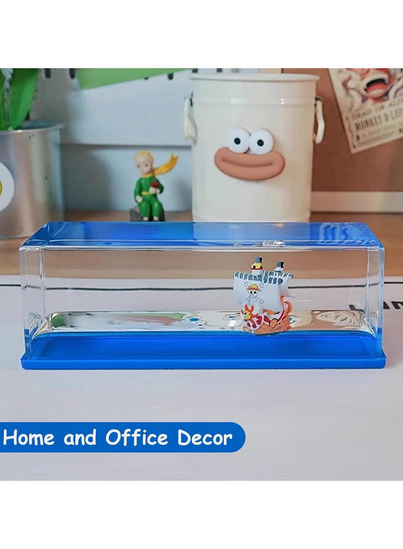 general Unsinkable Ship Anime Bottle Box Pirate Ship, Cruise Ship Drift Bottle Unsinkable Model Decoration, Table Ornament, Gift for Boys and Girls Fans - Image 3