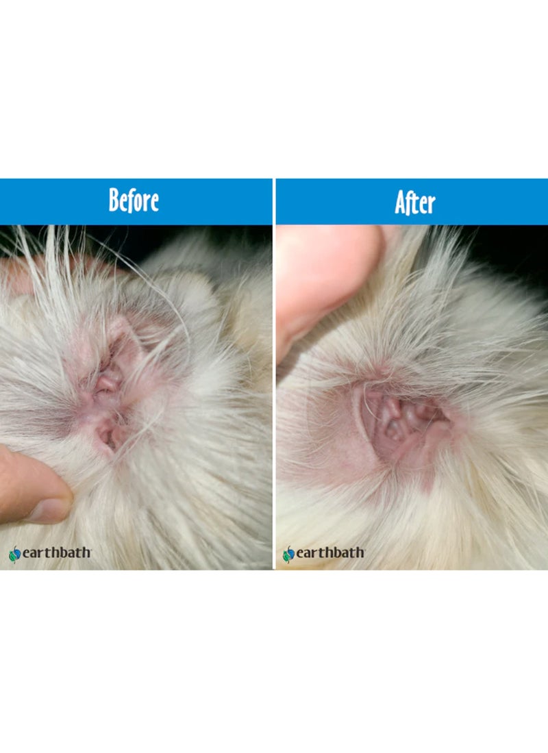 earthbath مناديل الأذن بخلاصة البندق الساحر والبابونج - Image 4