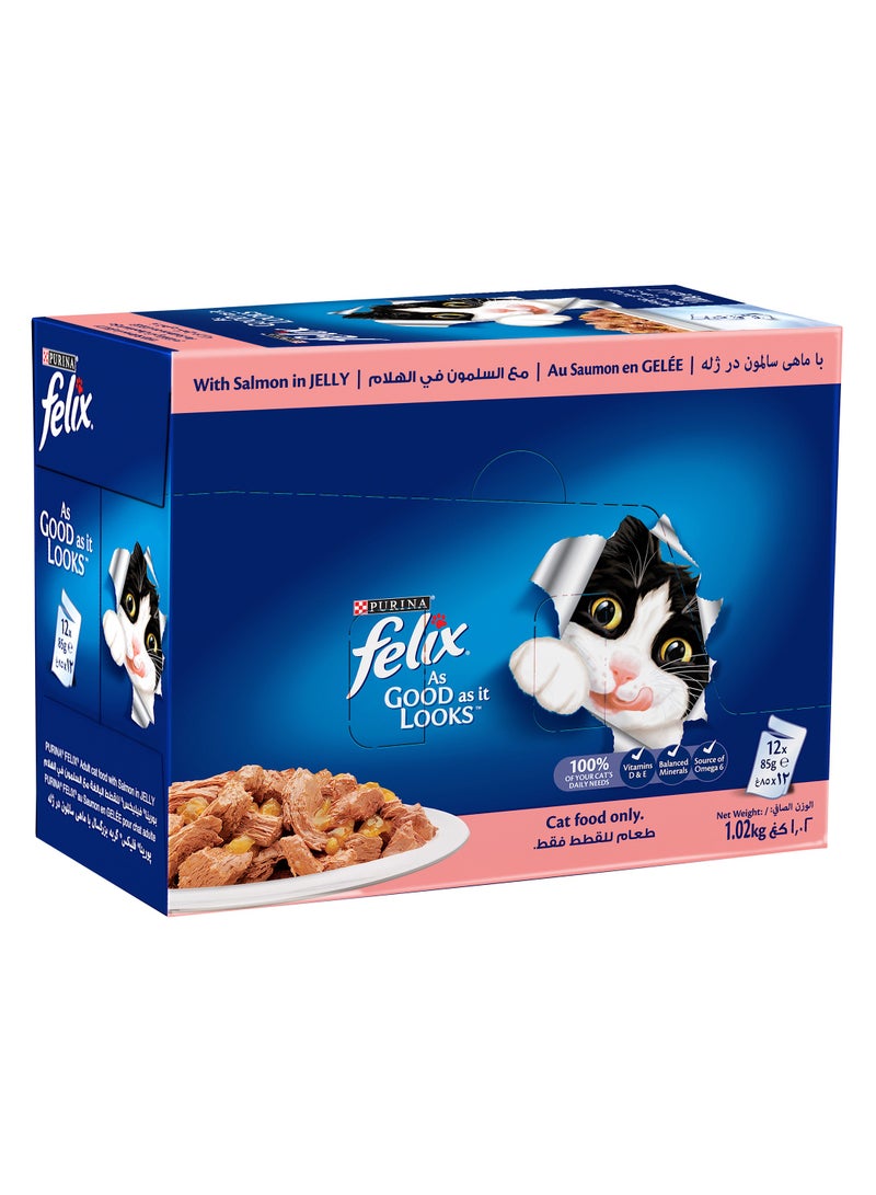 بورينا فيليكس سلمون في جيلي 12x85جم