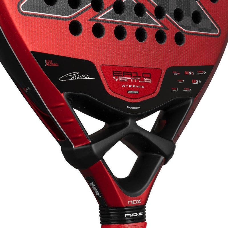 NOX EA10 Ventus Hybrid 12K Xtrem Padel Racket by Edu Alonso – Teardrop Shape, Dynamic Power & Control, 12K Carbon Build - Image 3