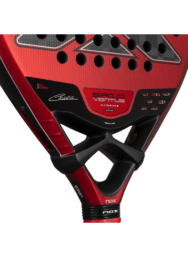 NOX EA10 Ventus Hybrid 12K Xtrem Padel Racket by Edu Alonso – Teardrop Shape, Dynamic Power & Control, 12K Carbon Build - Image 4