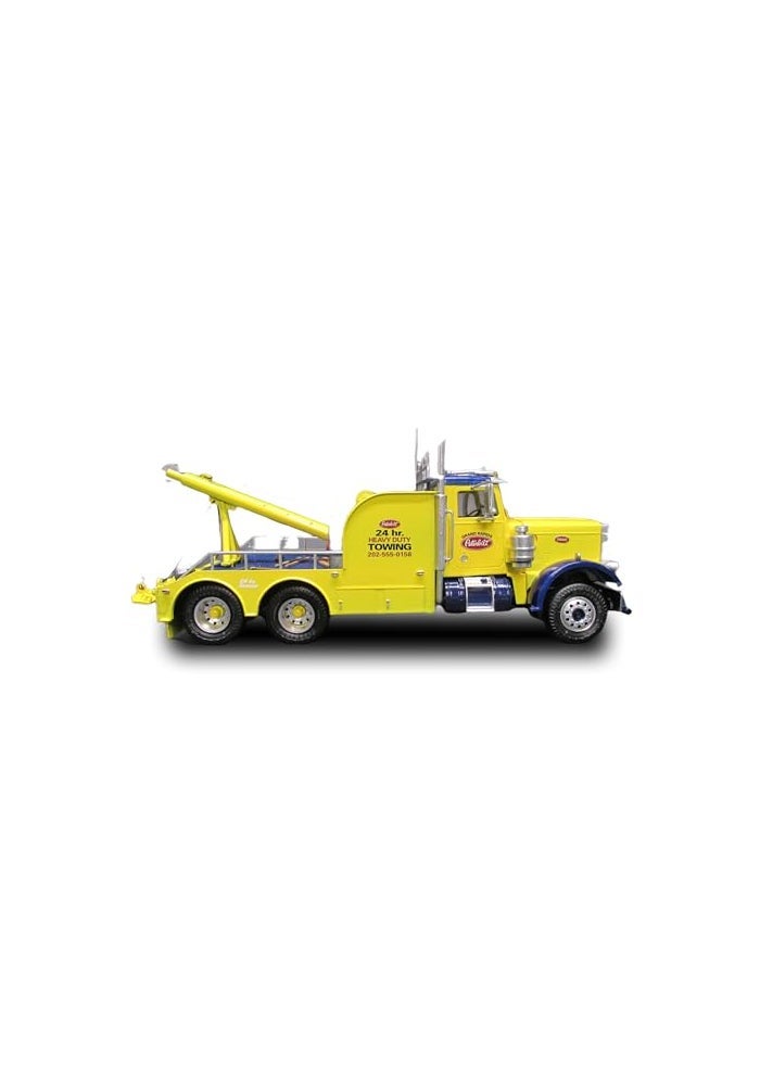 AMT Peterbilt 359 Wrecker Model Kit 125 Scale Buildable Tow Truck for Kids and Adults AMT1133 - Image 1