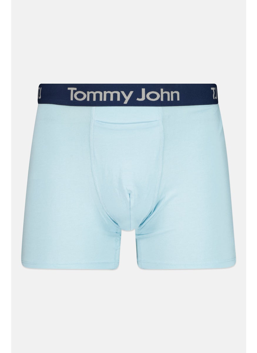 Tommy John - Men 2 Pack 4 inseam Brand Logo Boxer Briefs, Multicolor - Image 1