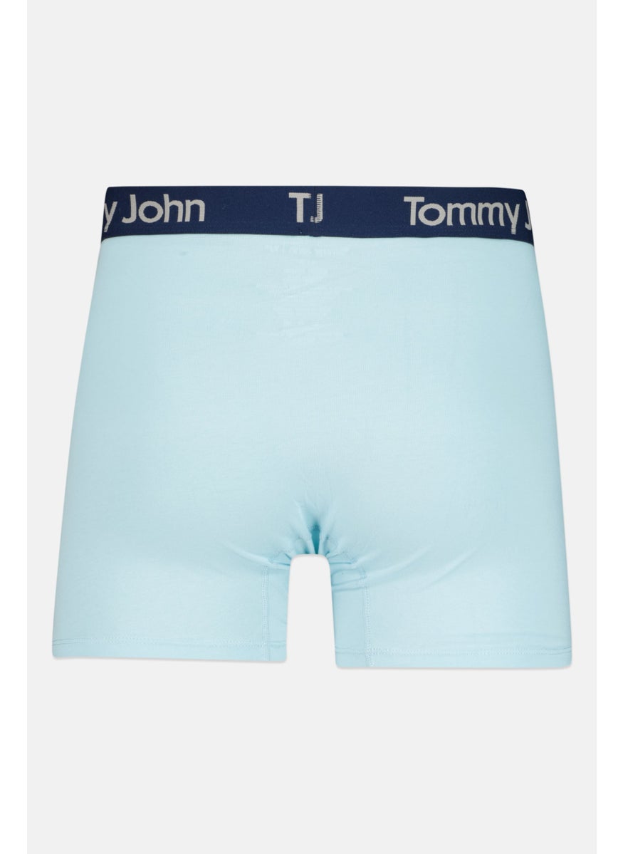 Tommy John - Men 2 Pack 4 inseam Brand Logo Boxer Briefs, Multicolor - Image 1