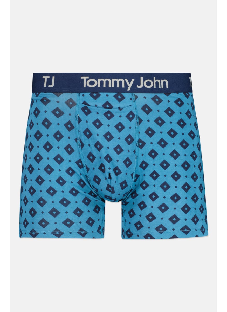 Tommy John - Men 2 Pack 4 inseam Brand Logo Boxer Briefs, Multicolor - Image 1