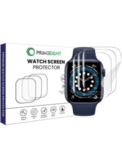 PRIMEEIGHT [3 PCS] Apple Watch Series 3/2/1 Screen Protector 38 mm Ultra Thin Flexible TPU Clear Film Bubble-Free Scratch-resistant.