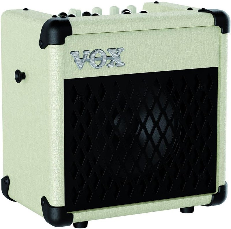 VOX Mini5 Rhythm 5W Guitar & Mic Amplifier - Ivory - Image 1