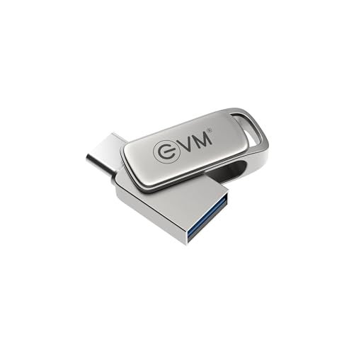 EVM Nano Plus 128GB Type-C OTG Pendrive | USB 3.2 Gen 1 | Rapid 120MB/s Read | Ultra-Compact Shock-Resistant Metal Nano Body | Smartphones Laptops iPads | 10 Years Warranty (EEPOT/128GB) - Image 1