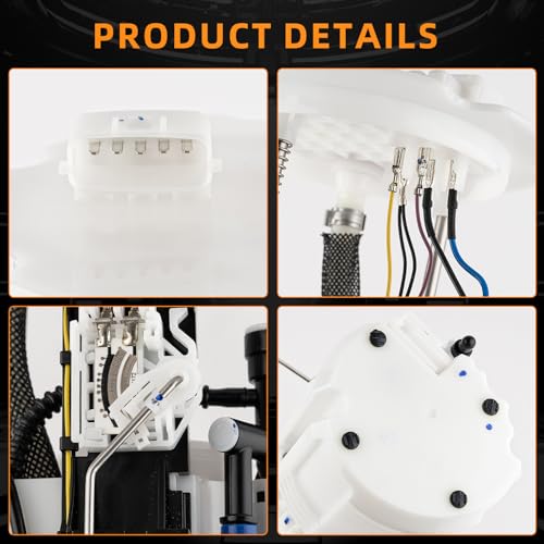 DIRBOERF Electric Fuel Pump Module Assembly with Sending Unit Compatible For Infiniti G25 2011-2012 G37 2008-2013 M35 2009-2010 M45 2008-2010 Q40 2015 Q60 2014-2015 Replaces E8928M SP8928M - Image 3