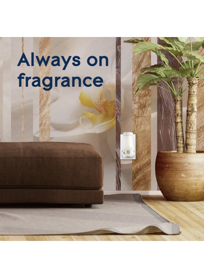 Glade Sheer Vanilla Embrace Electric Scented Oil Plug-In Holder And Refill Air Freshener With Essential Oils 20 ML - Image 5