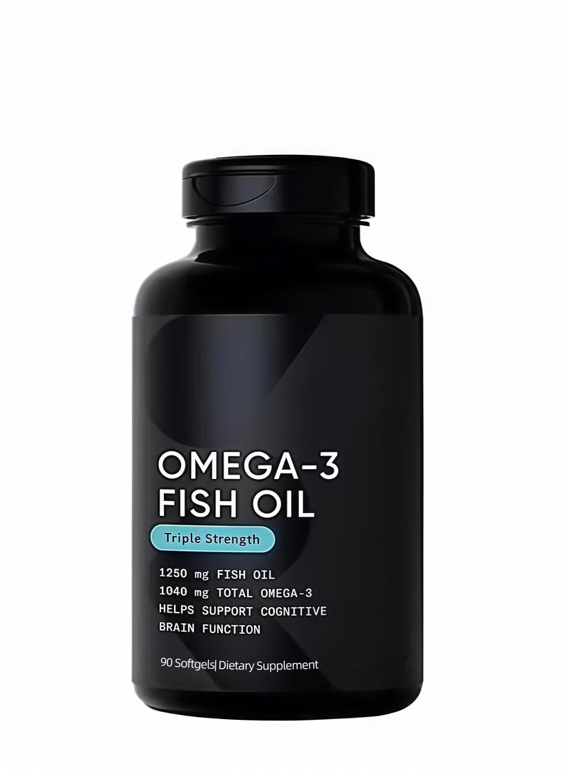 أوميغا صيانة وظيفة القلب والدماغ الطبيعية زيت السمك النقي 1250 mg - Image 1