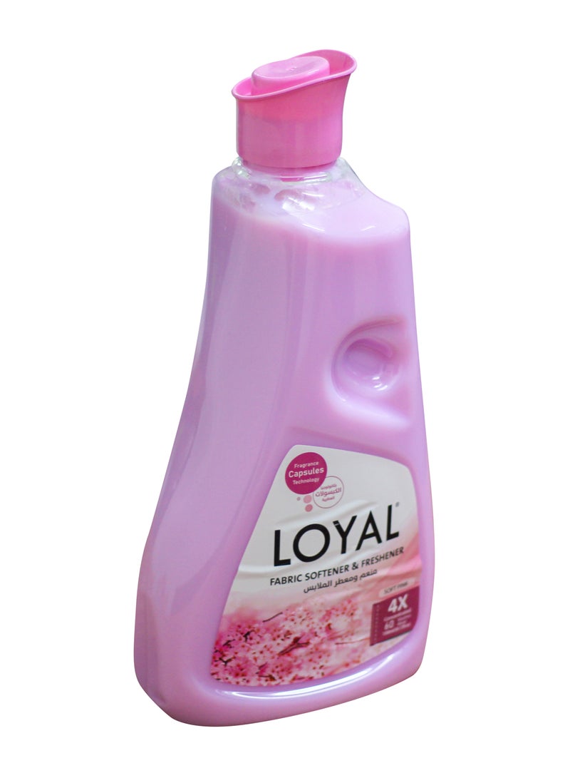 loyal Fabric Softener & Freshener Concentrated, Soft Pink, 30 Washes 750ml - Image 3