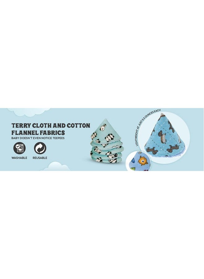Beba Bean Pee-Pee Teepee Cellophane Bag Blue Cars  - Image 5