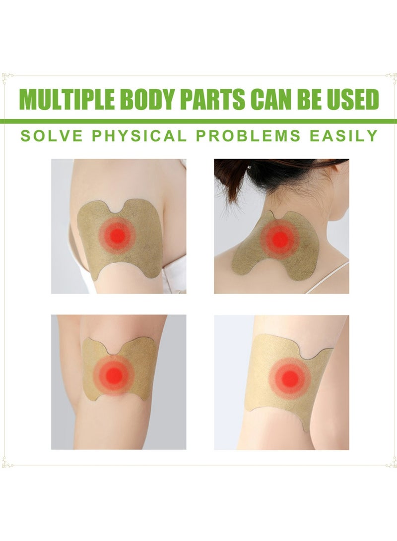 EELHOE Original Herbal Knee Patch - Plaster for Knee Support & Muscle Pain - Maximum Strength for a Temporary Relief - Adhesive Heat Patches Made with Natural Herbs(10 Pads) - Image 3