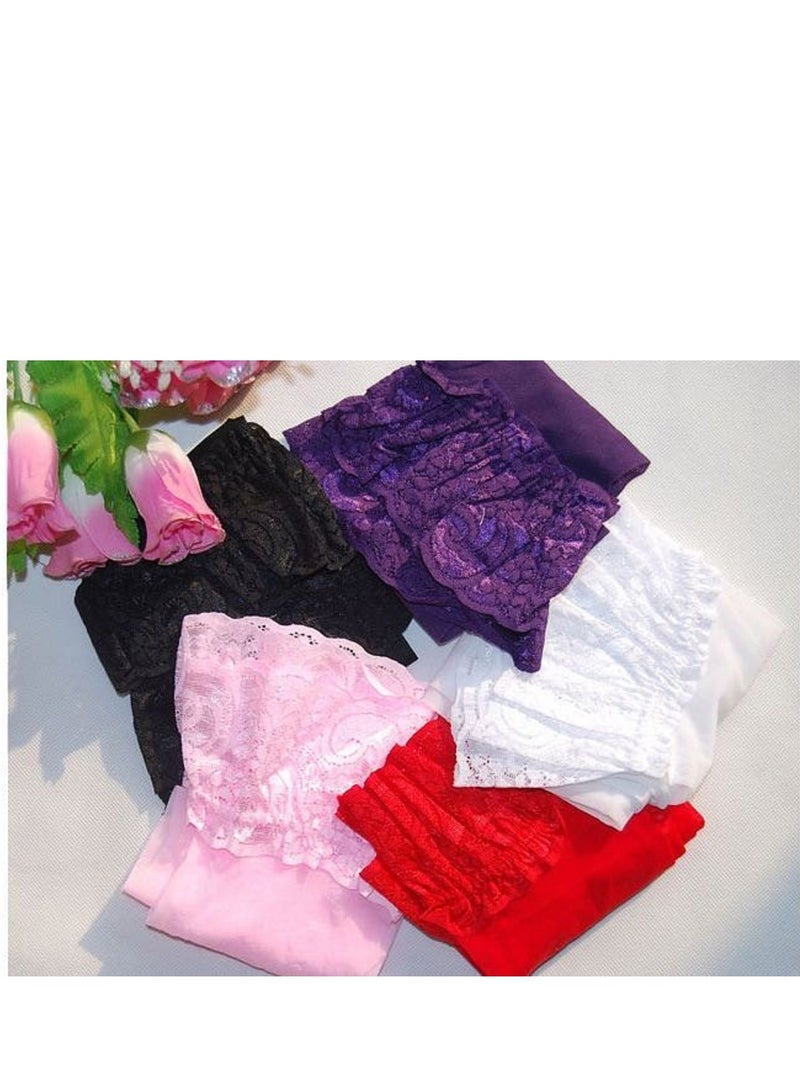 Women Lace Top Sheer Thigh High Stocking