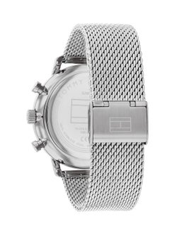 TOMMY HILFIGER ساعة يد رجالية بعقارب دائرية الشكل من الستانلس ستيل 1710567 - 44 ملم  - Image 3