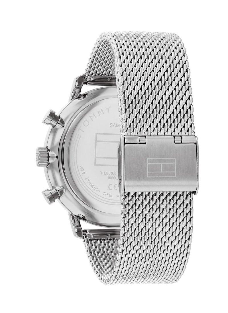 TOMMY HILFIGER - Men's Analog Round Shape Stainless Steel Wrist Watch 1710567 - 44 Mm - Image 1