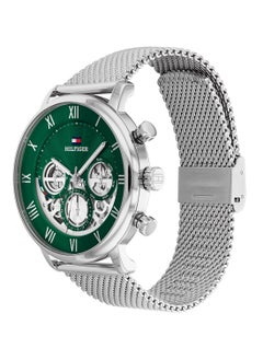 TOMMY HILFIGER ساعة يد رجالية بعقارب دائرية الشكل من الستانلس ستيل 1710567 - 44 ملم  - Image 1