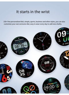 BLACK SHARK Black Shark S1 Classic Smartwatch, 1.43'' AMOLED Display, 12 Days Battery Life, 100+ Sports Mode, Bluetooth Calling, Gaming Health Monitoring Mode, IP68 （Black）  - Image 2