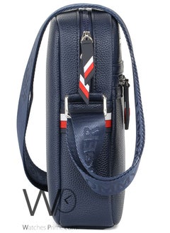 Tommy Hilfiger Plus Leather Tommy Hilfiger Crossbody Messenger Shoulder Navy Blue Bag  - Image 5
