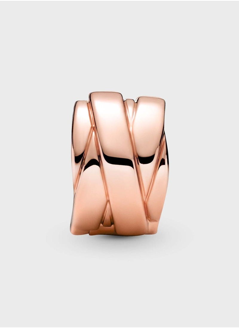 PANDORA Polished Ribbons Clip Charm  - Image 2