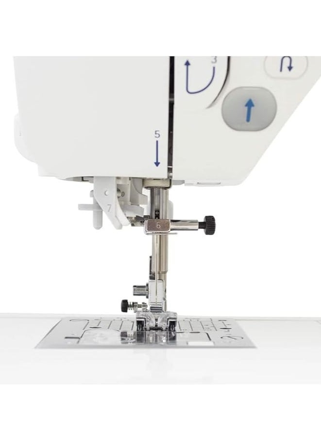 Juki Juki HZL DX7 Industrial Technology Sewing Machine with 287 Stitch Patterns and 4 Fonts  - Image 5