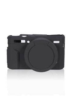 Generic Silicone Gel Camera Case for Canon PowerShot G7x Mark II Protective Rubber Soft Camera Cover Bag (Black)  - Image 1