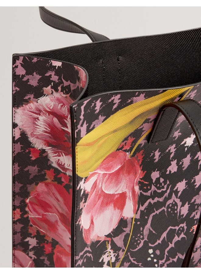 Ted Baker Floral Printed Large Icon Bag - Image 5