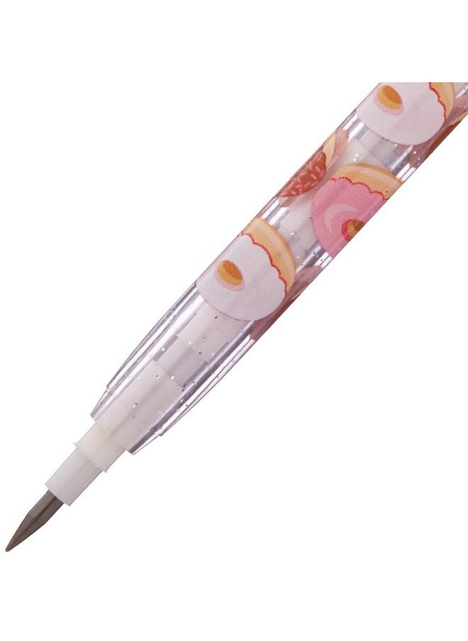 24 Pcs Donuts Multi Point Stackable Push Pencil Assortment With Eraser For Donut Party Favor Prize Carnival Goodie Bag Stuffers Classroom Rewards Stocking Stuffers