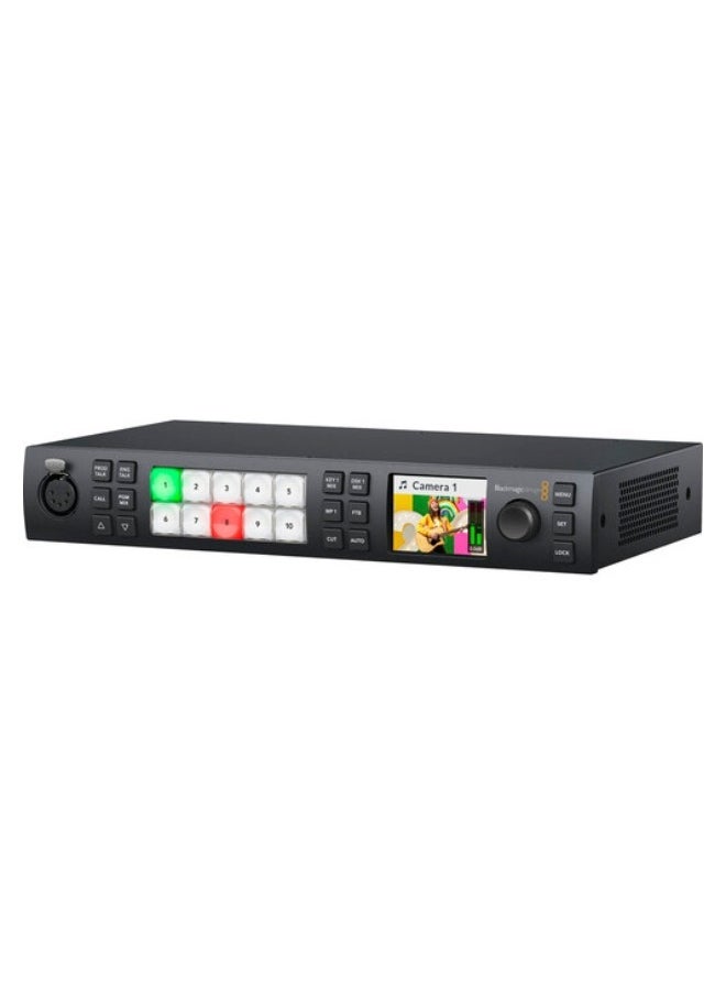 بلاك ماجيك بلاك ماجيك ديزاين ATEM 1 M/E كونستليشن HD – جهاز تحويل إنتاج مباشر احترافي بحجم 1RU مع 10 مداخل SDI  - Image 1