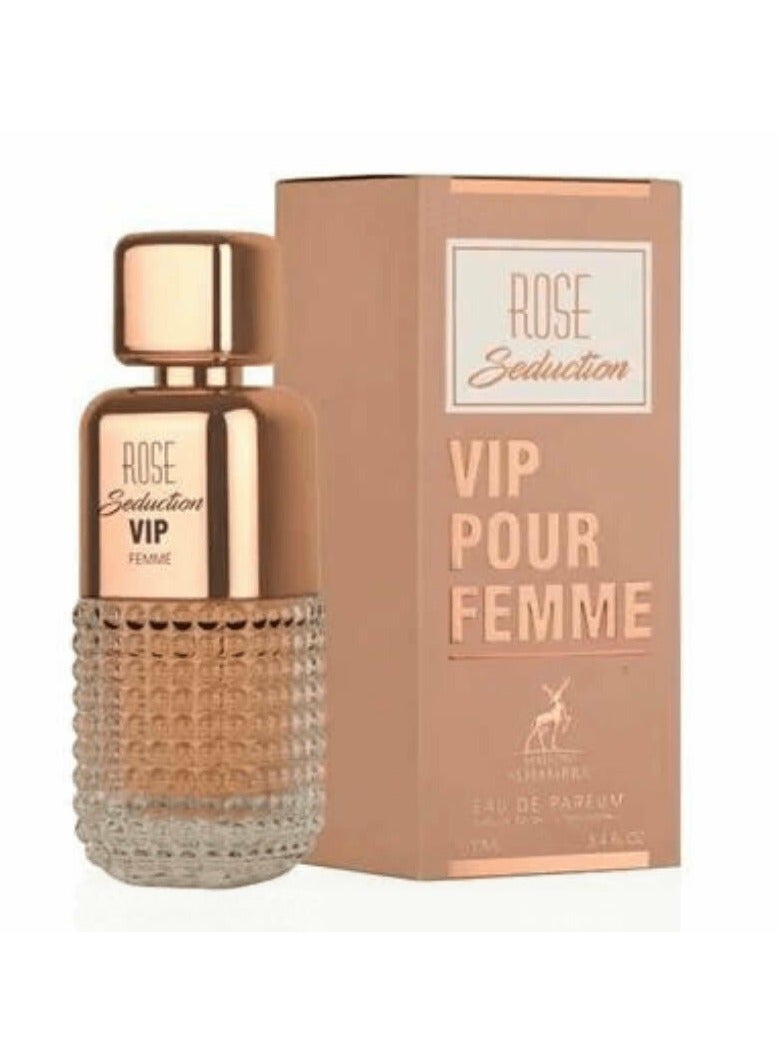 MAISON ALHAMBRA Rose seduction for women 100 ml - Image 1