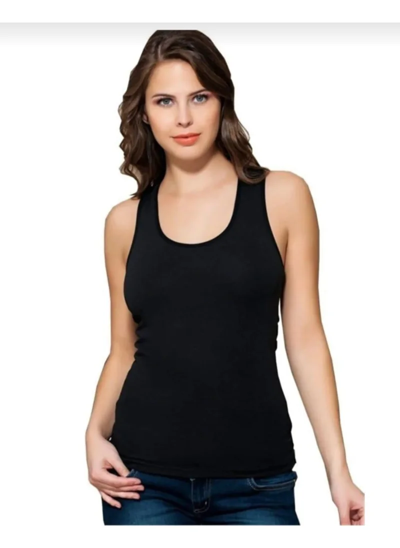 Yıldız Yildiz 2316 Women's Modal Super Thin Wide Strap Singlet