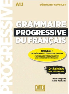 Grammaire progressive du francais - Nouvelle edition: Livre debutant compl