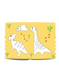 Dinosaurs - Coloring and Sticker Activity Book (With 150+ Stickers)  - Image 1