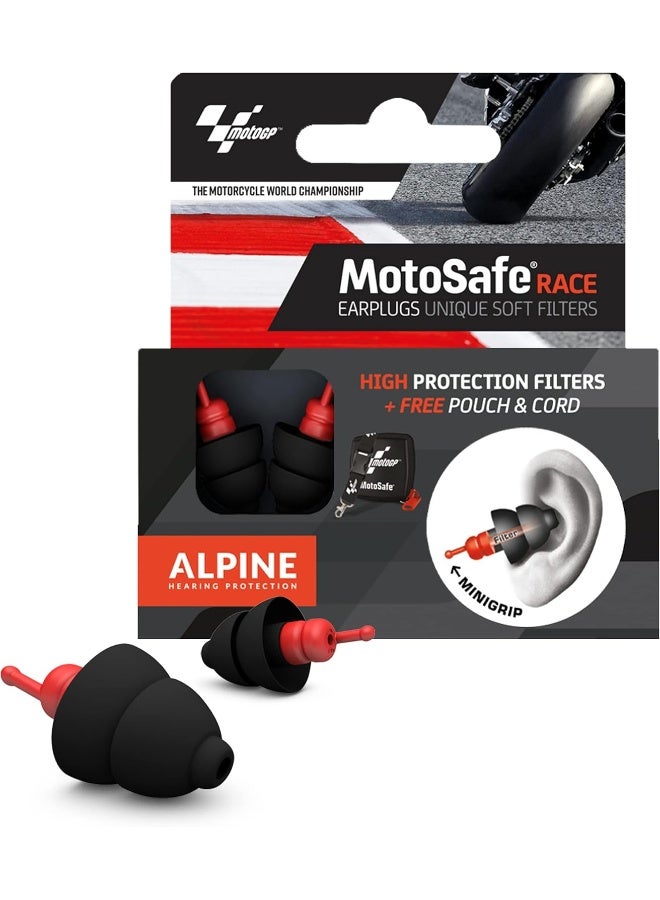 Alpine Motosafe Race Motogp™ - Reusable Earplugs For Bikers - Image 2