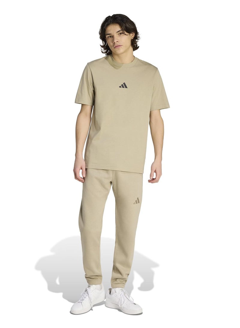 Adidas Essentials Small Logo Single Jersey T-Shirt - Image 5