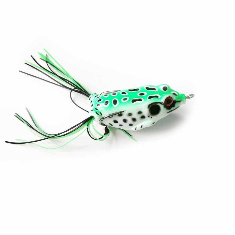 LENPABY 5pcs Frog Lure Ray Frog Topwater Fishing Crankbait Lures/Artificial Soft Bait 5.5CM 8G Soft Tube Bait,Especially for Bass Snakehead,Freshwater Soft Bai Musky Tackle Box Spitted weedless bas - Image 3