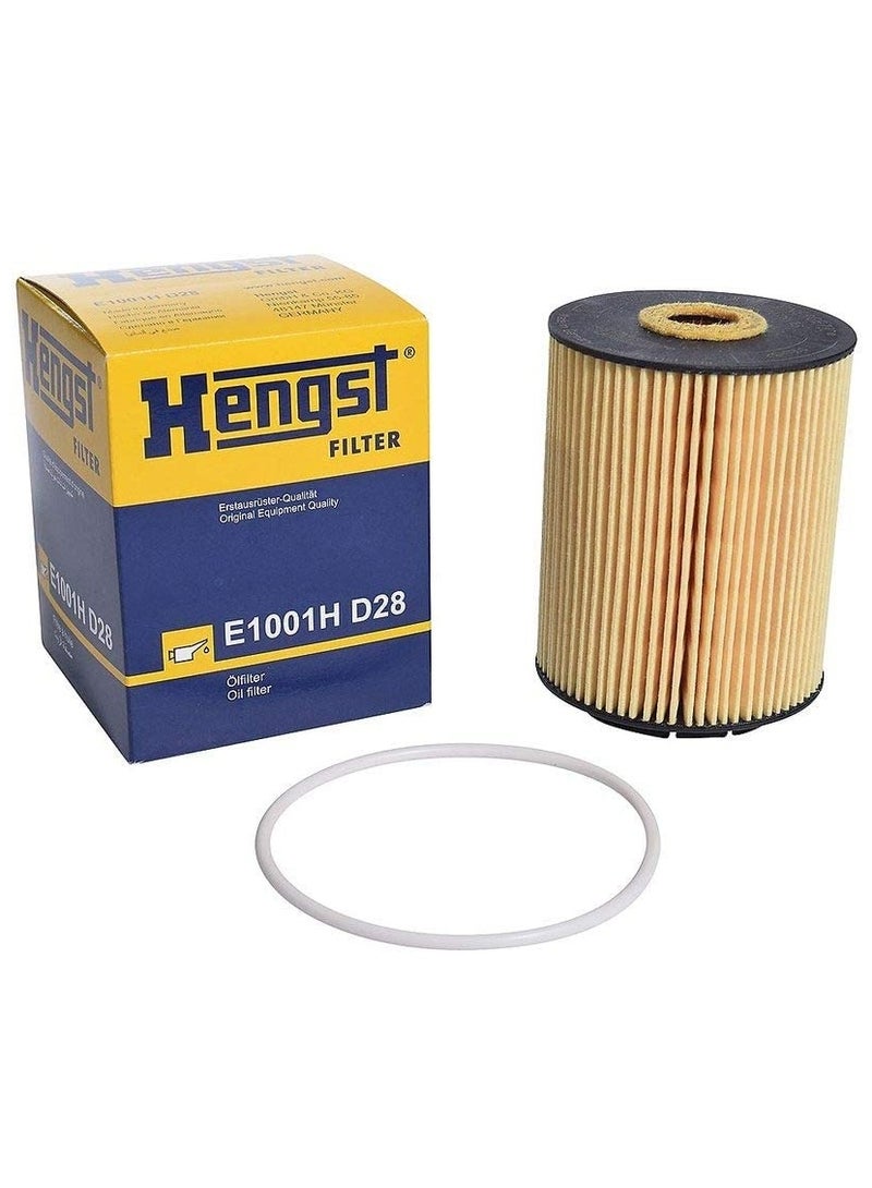 هينجست فلتر زيت المحرك Hengst E1001H D28 لموديلات بورش كايين - Image 2