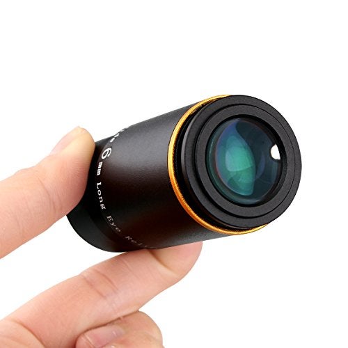 SVBONY Telescope Eyepiece Fully Mutil Coated 1.25 inches Telescope Accessories Set 66 Degree Ultra Wide Angle HD 6mm for Astronomy Telescope - Image 2