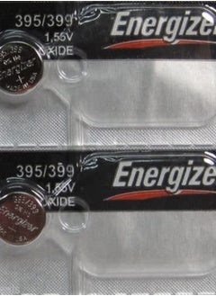 2 Pk 395 Energizer watch battery SR927W 395/399 SR927SW NEW
