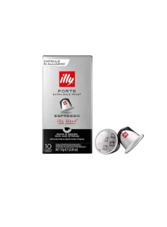 إيلي فورتي إكسترا بولد روستا إسبرسو ريكو إي ديسيسو غنية وقوية 10 كبسولات - Image 1