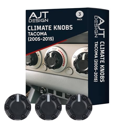 AJT DESIGN Climate Knobs 20052015 Tacoma 3 Pack - Image 1