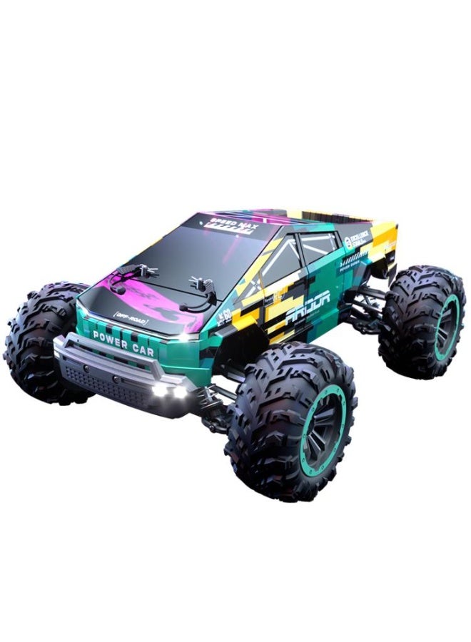 MOCOM JJR/C C8821 70km/h Brushless 4WD High-Speed Off-Road RC Car – 2.4GHz Fully Proportional Racing Truck with 2847 4000kV Motor, Splashproof ESC, Big-Foot Tires, Metal Drive Shafts, Independent Suspension, 7.4V Li-ion Battery – All-Terrain Electric Remote Control Car for Adults & Kids - Image 1