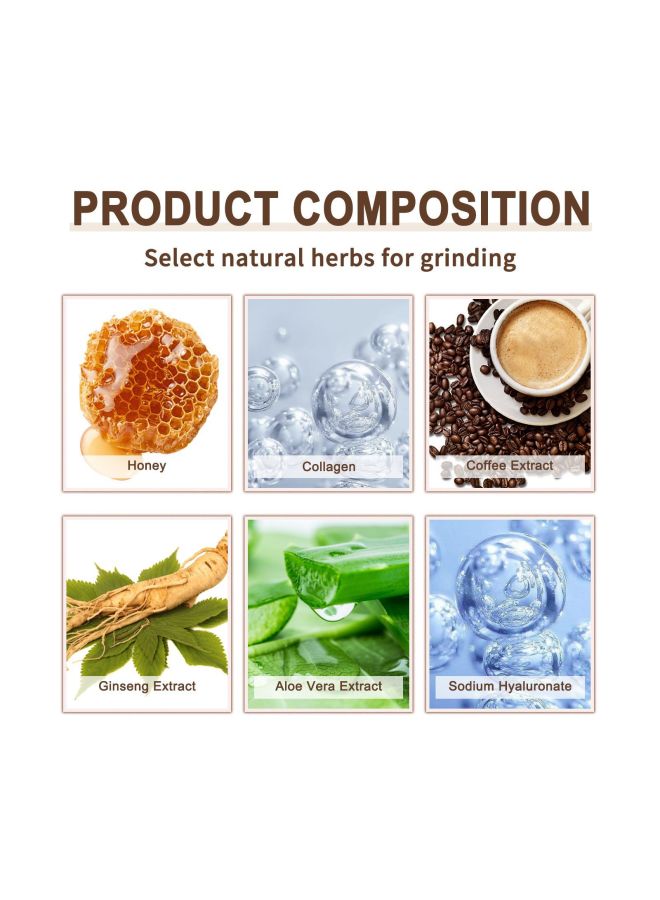 EELHOE قناع التقشير العشبي لتنظيف عميق للبشرة، قناع مغذي ومرطب لمسام الأنف السوداء - Image 2