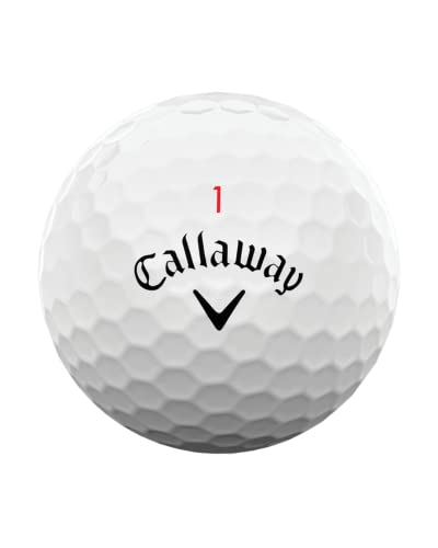 PG خلطة كرات جولف PG Callaway - 50 كرة جولف مستعملة بجودة ممتازة (خلطة إعادة تحميل AAAA) ، بيضاء - Image 1