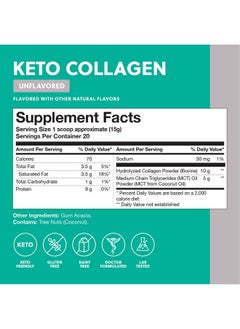 Collagen Protein Powder With Mct Oil Grassfed Gf Multi Supplement Best For Ketogenic Diets Use As Keto Creamer In Coffee And Shakes For Women & Men Unflavored - pzsku/ZC2FF07B83C4525935679Z/45/_/1695133808/8c9234e0-a6b7-40ca-ae2f-b8fb0cdd0e96