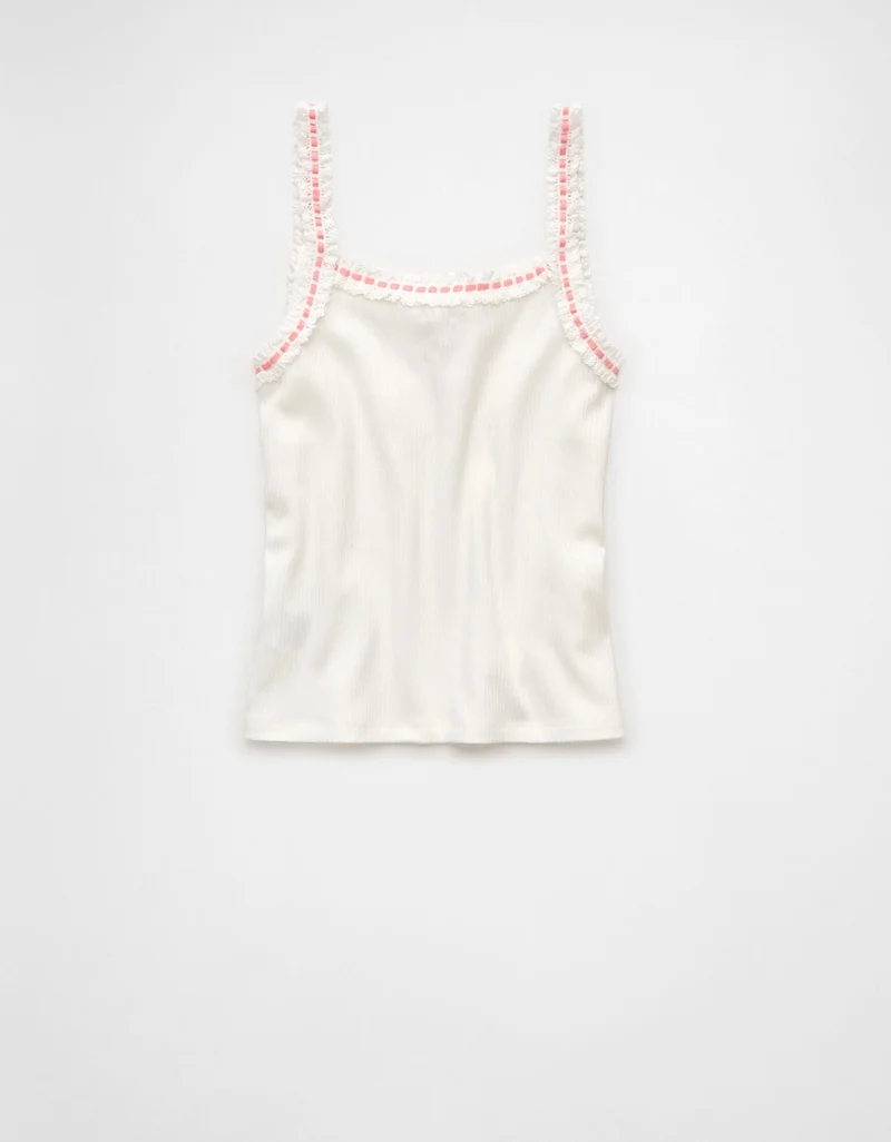 امريكان ايجل بلوزة برباط من الدانتيل