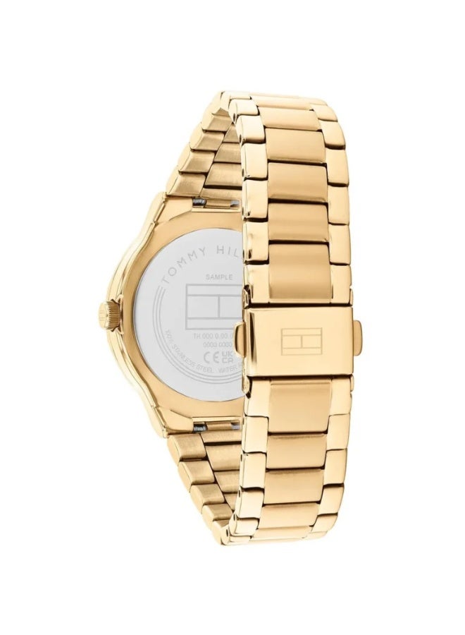 Tommy Hilfiger Women’s Piper Gold Stainless Steel Watch – Brown Dial Elegant Design | Model 1782725 - Image 3