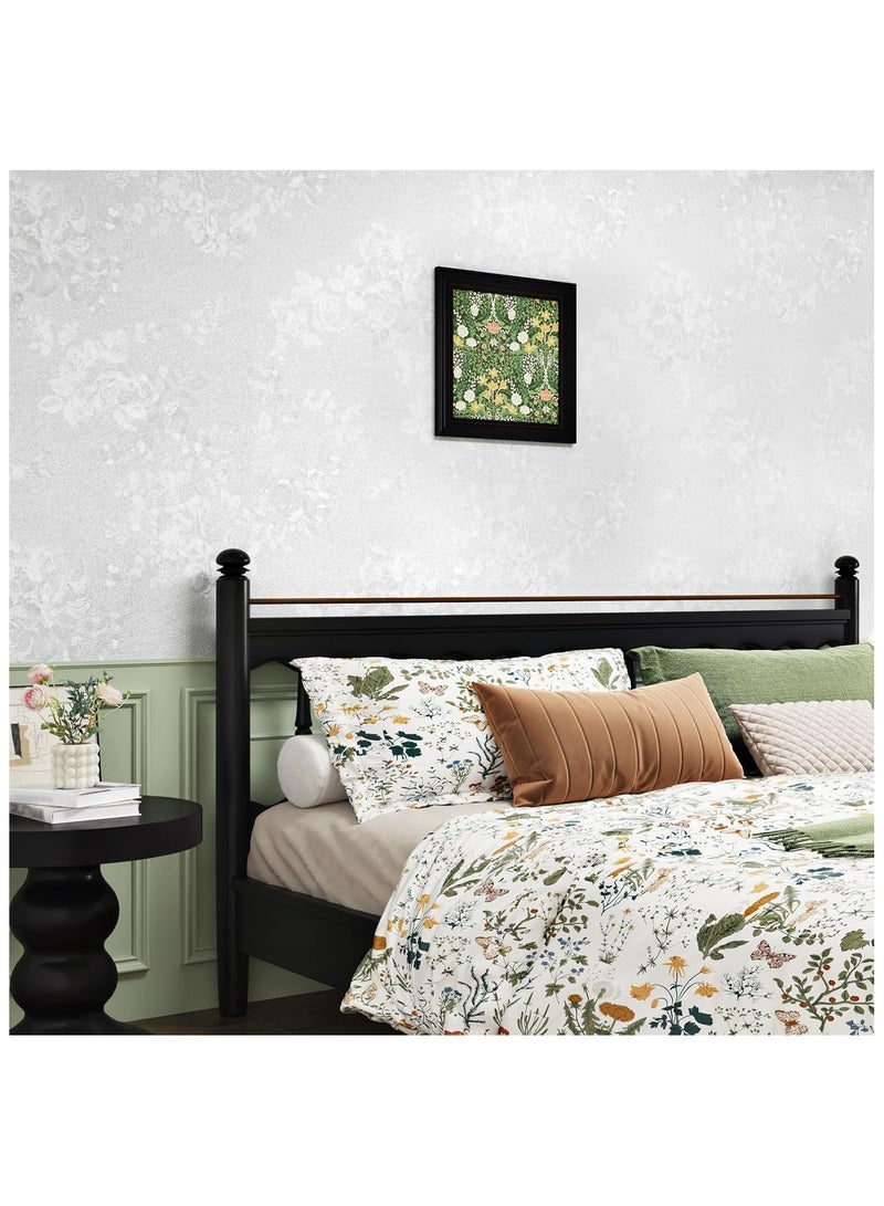 Anna 40cm x 5m Dark Gray Textured Thick PVC Self-Adhesive Wallpaper - Image 5